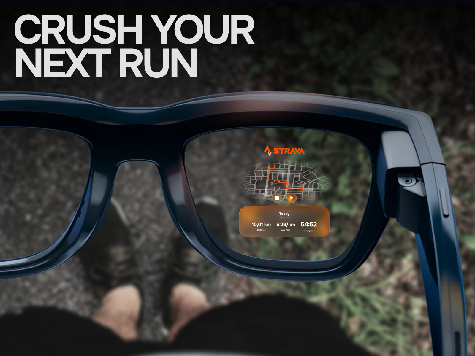 Crush Your Next Run - Strava HUD